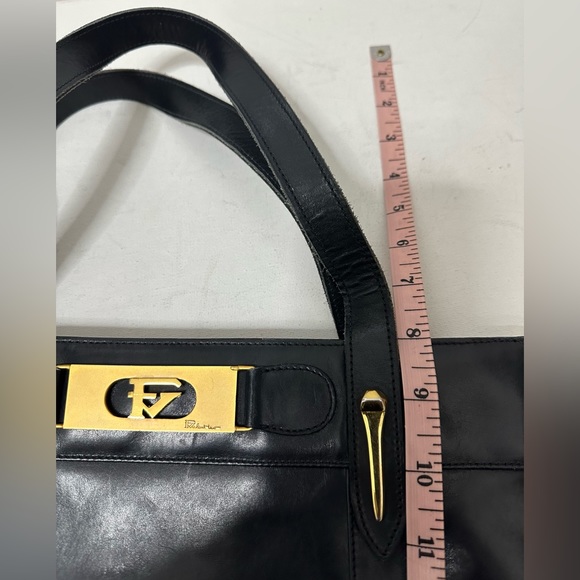 Valentino Firenze vintage leather shoulder purse - Picture 11 of 13